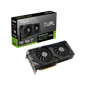 Placa Gráfica Asus GeForce RTX 4070Ti SUPER DUAL OC 16GB GDDR6X DLSS3